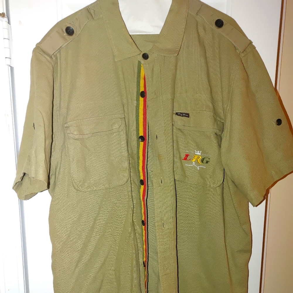 Lrg button down shirt